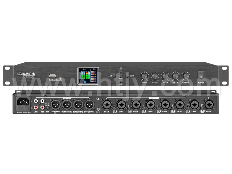 八通道反响抑制器 HT-FB8000